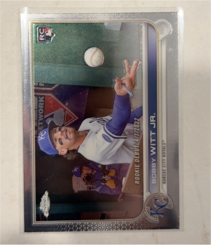 2022 Topps Update #US187 Bobby Witt Jr. — front
