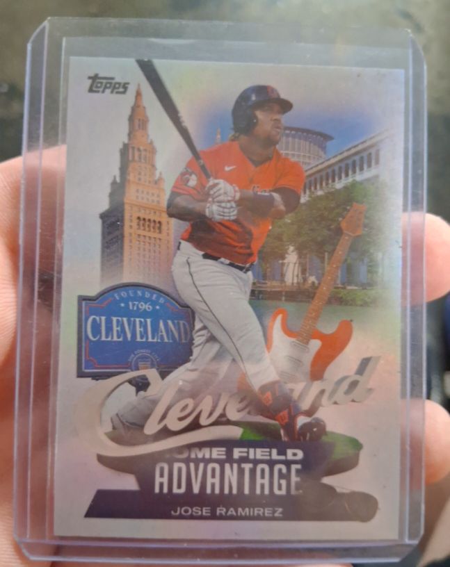 2022 Topps Series 2 Home Field Advantage #HA-17 Jose Ramirez — front