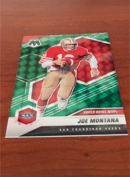 2021 Panini Mosaic #292 Joe Montana — front