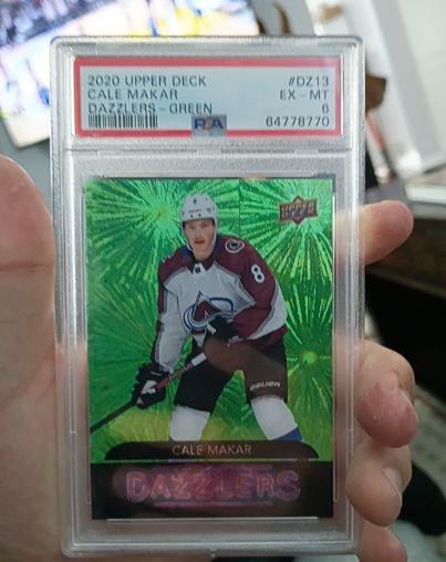 2020 Upper Deck #DZ13 Cale Makar — front