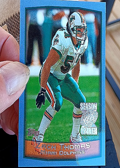 1994 Topps Collector's Choice #53 Zach Thomas — front