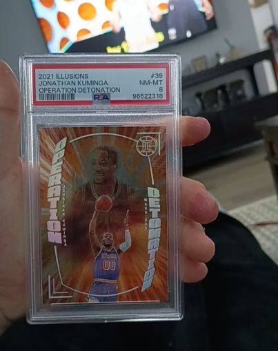 2021 Panini Illusions #39 Jonathan Kuminga Operation Detonation — front