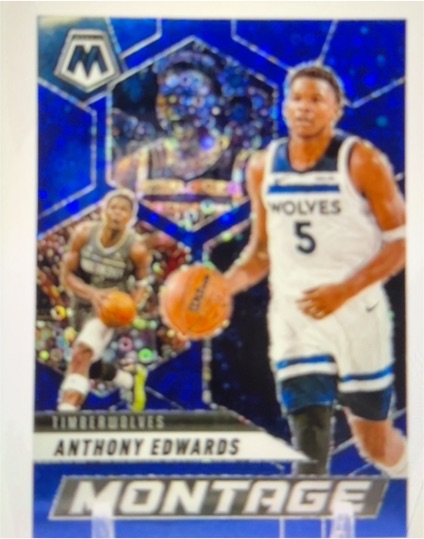2024 Panini Mosaic Montage Anthony Edwards — front