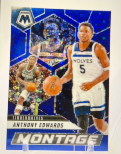 2024 Panini Mosaic Montage Anthony Edwards — front