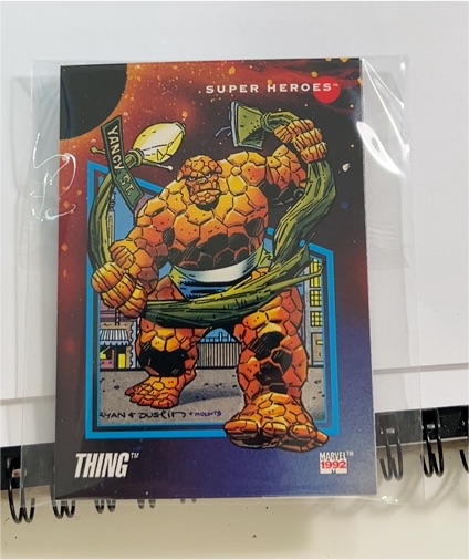 1992 Impel Marvel Universe Series 3 #56 Thing — front