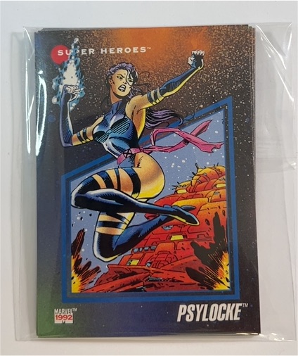 1992 Impel Marvel Universe Series 3 #51 Psylocke — front
