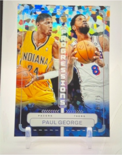 2024-25 Panini Photogenic Progressions #6 Paul George — front