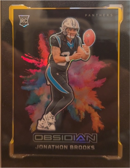 2024 Panini Obsidian Jonathon Brooks — front