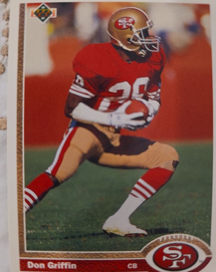 1991 Upper Deck #494 Don Griffin — front