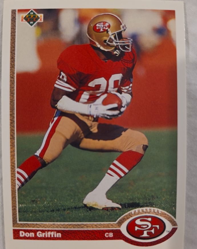 1991 Upper Deck #494 Don Griffin — front