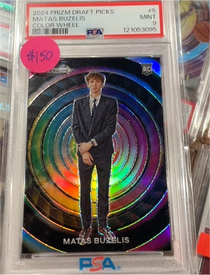 2024 Panini Prizm Draft Picks #5 Matas Buzelis Color Wheel — front