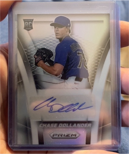 2025 Panini Prizm #TS-CD Chase Dollander — front