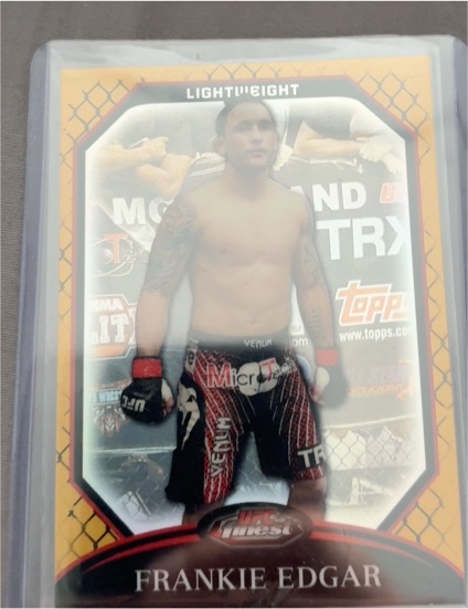 2011 Topps UFC Finest #51 Frankie Edgar — front