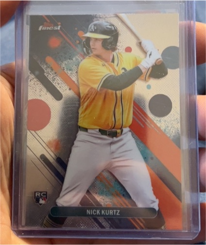 2025 Topps Finest #10 Nick Kurtz — front