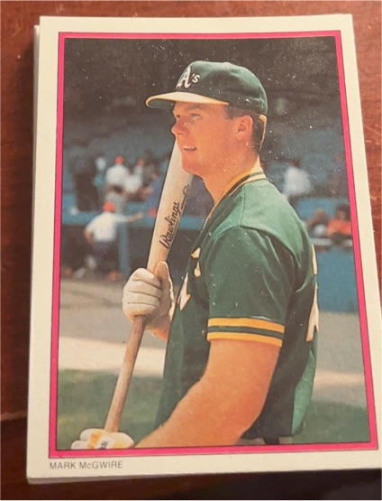 1988 Topps #39 Mark McGwire — front