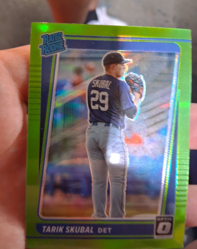 2021 Donruss Optic #79 Tarik Skubal — front