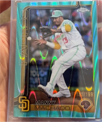 2025 Topps Series 1 #215 Manny Machado — front
