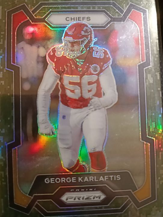 2023 Panini Prizm #143 George Karlaftis — front