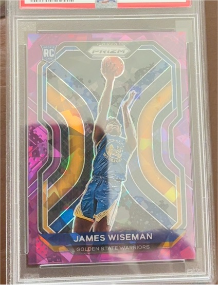 2020-21 Panini Prizm #268 James Wiseman — front