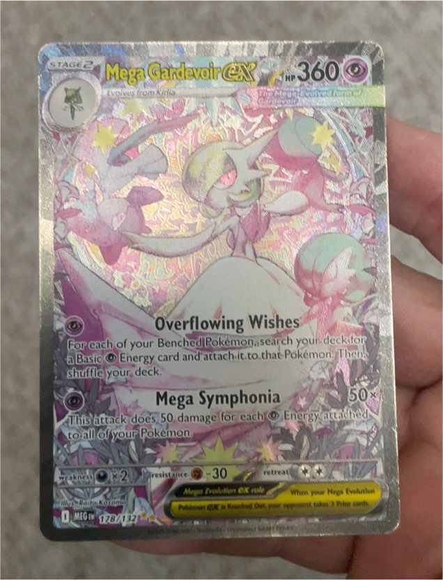 2016 Pokémon TCG Mega Gardevoir GX #178/132 — front