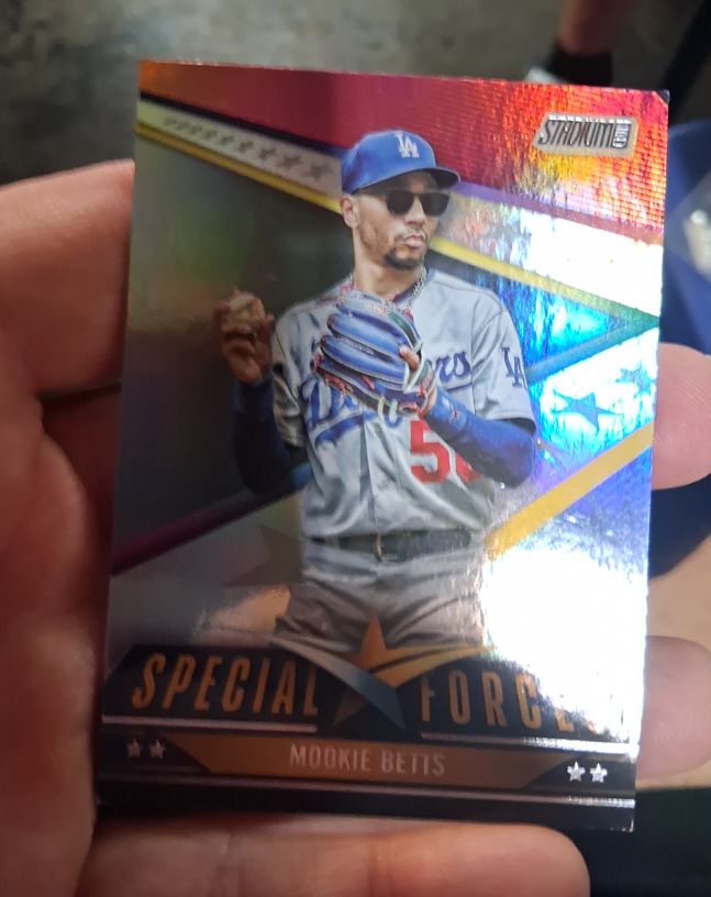 2024 Topps Stadium Club #SF-11 Mookie Betts Special Forces — front