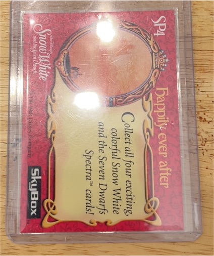 1994 SkyBox Spellfire Snow White Happily Ever After SP4 — front