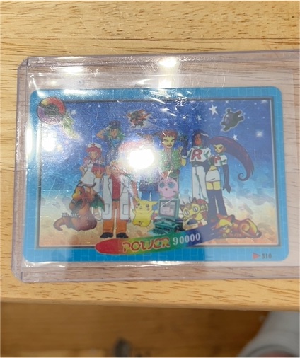1998 Bandai Pokémon Jumbo Carddass #310 Team Rocket — front