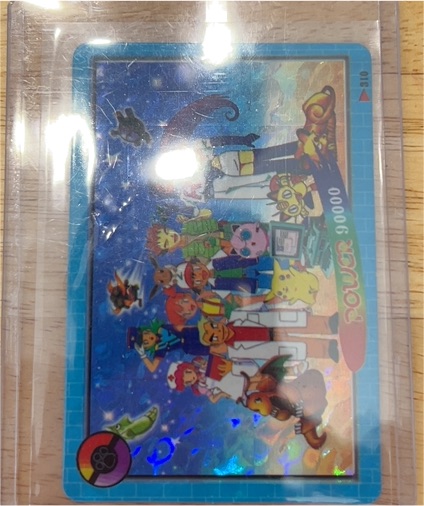 1998 Bandai Pokemon Card #310 Ash Ketchum and Pokémon — front