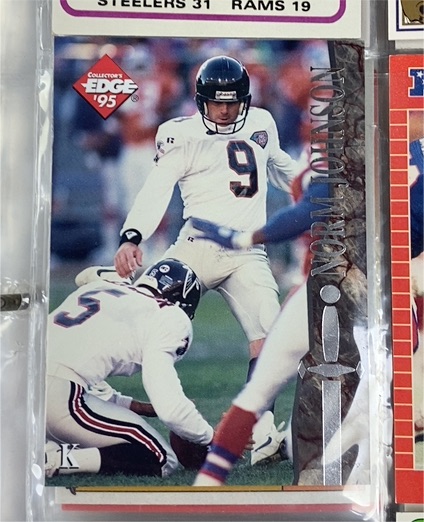 1995 Collector's Edge Excalibur #80 Norm Johnson — front