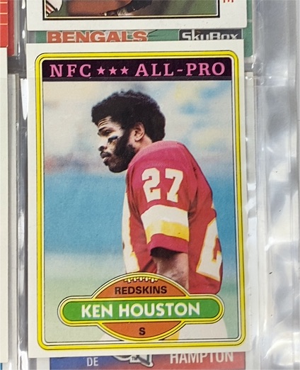 1980 Topps #145 Ken Houston — front