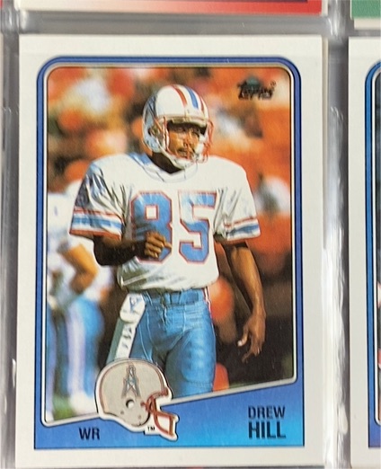 1988 Topps #106 Drew Hill — front
