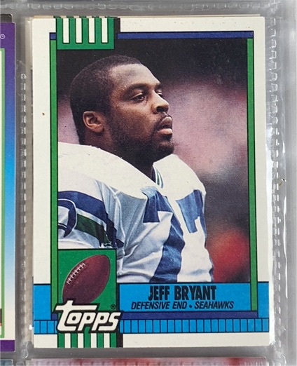 1990 Topps #345 Jeff Bryant — front