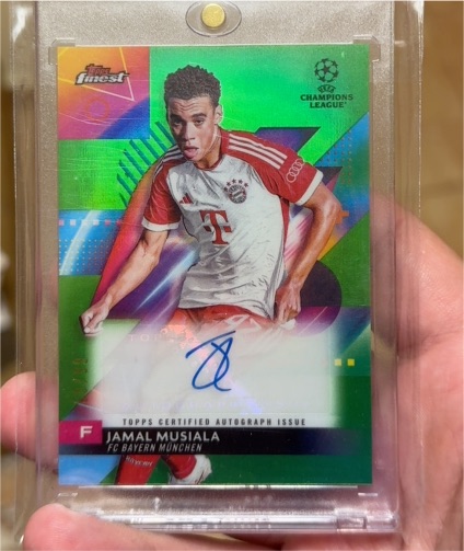 2023-24 Topps Finest UEFA #A-JM Jamal Musiala — front