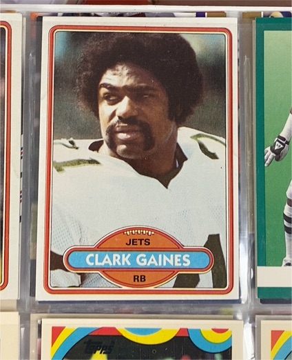 1980 Topps #464 Clark Gaines — front