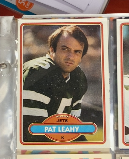 1980 Topps #363 Pat Leahy — front