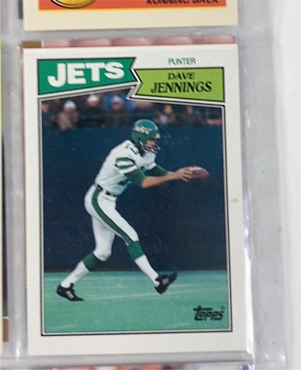1987 Topps #140 Dave Jennings — front