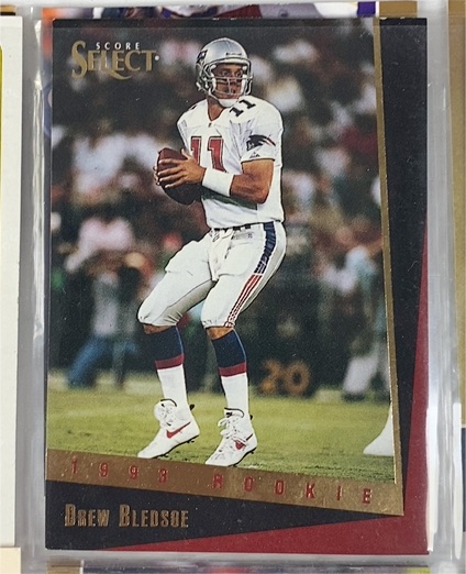 1993 Score Select #166 Drew Bledsoe Rookie — front