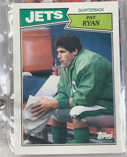 1987 Topps #128 Pat Ryan — front