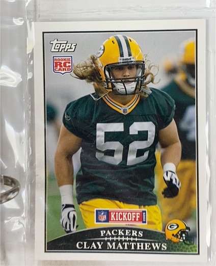 2009 Topps Kickoff #140 Clay Matthews — front