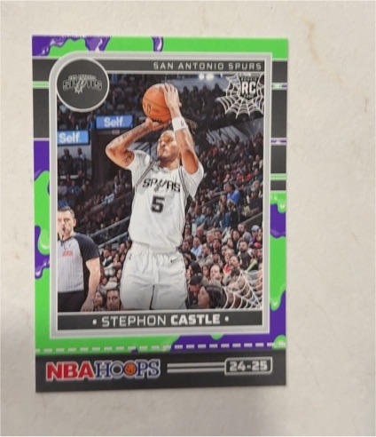 2024-25 Panini Haunted Hoops #250 Stephon Castle — front