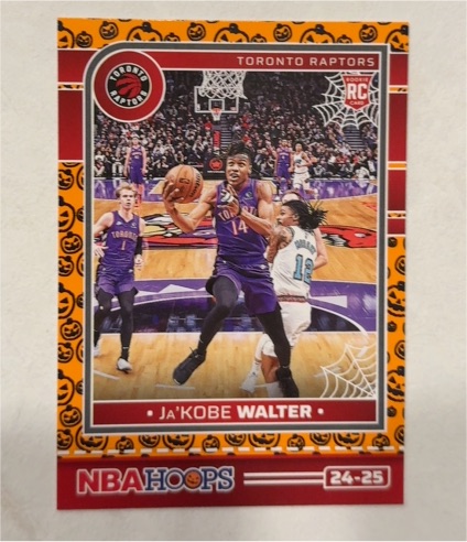2024-25 Panini Haunted Hoops #255 Ja'Kobe Walter — front
