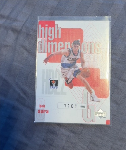 1997 Upper Deck High Dimensions #HD10 Bob Sura — front