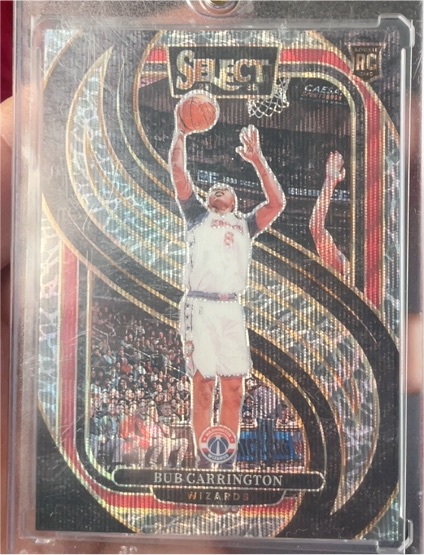 2024-25 Panini Select #197 Bub Carrington — front