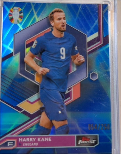 2023 Topps Finest Road to UEFA Euro #22 Harry Kane — front