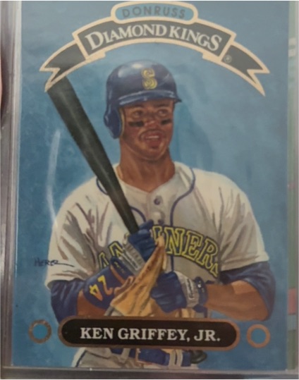 1992 Donruss Diamond Kings #DK-1 Ken Griffey Jr. — front
