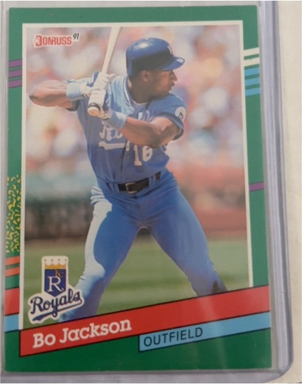 1991 Donruss #632 Bo Jackson — front