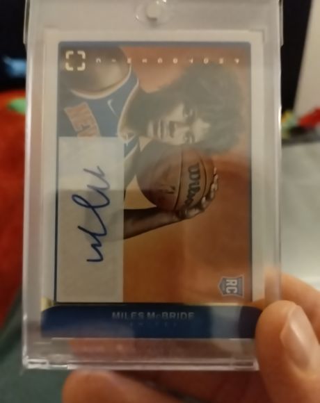 2021 Panini Photogenic #RS-MCB Miles McBride Rookie Card — front