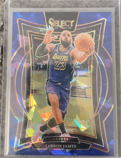 2024-25 Panini Select Concourse #54 LeBron James — front