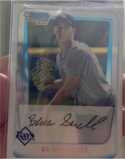 2011 Bowman Chrome Draft Prospects #BDPP52 Blake Snell — front