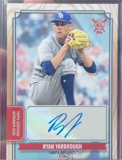2019 Topps Big League #Ryan Yarbrough — front